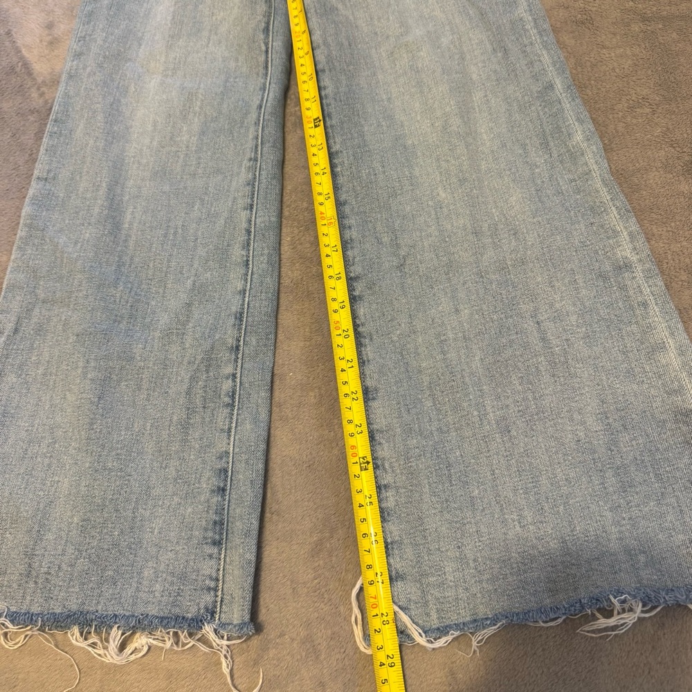 Favorite Daughter THE MISCHA SUPER HIGH RISE WIDE LEG ANKLE Women Jeans Size 23 - Picture 8 of 11